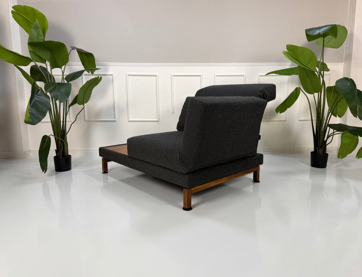 Brühl Moule Stoff Grau Sessel Chair Ausstellungsstück – Ansicht 5