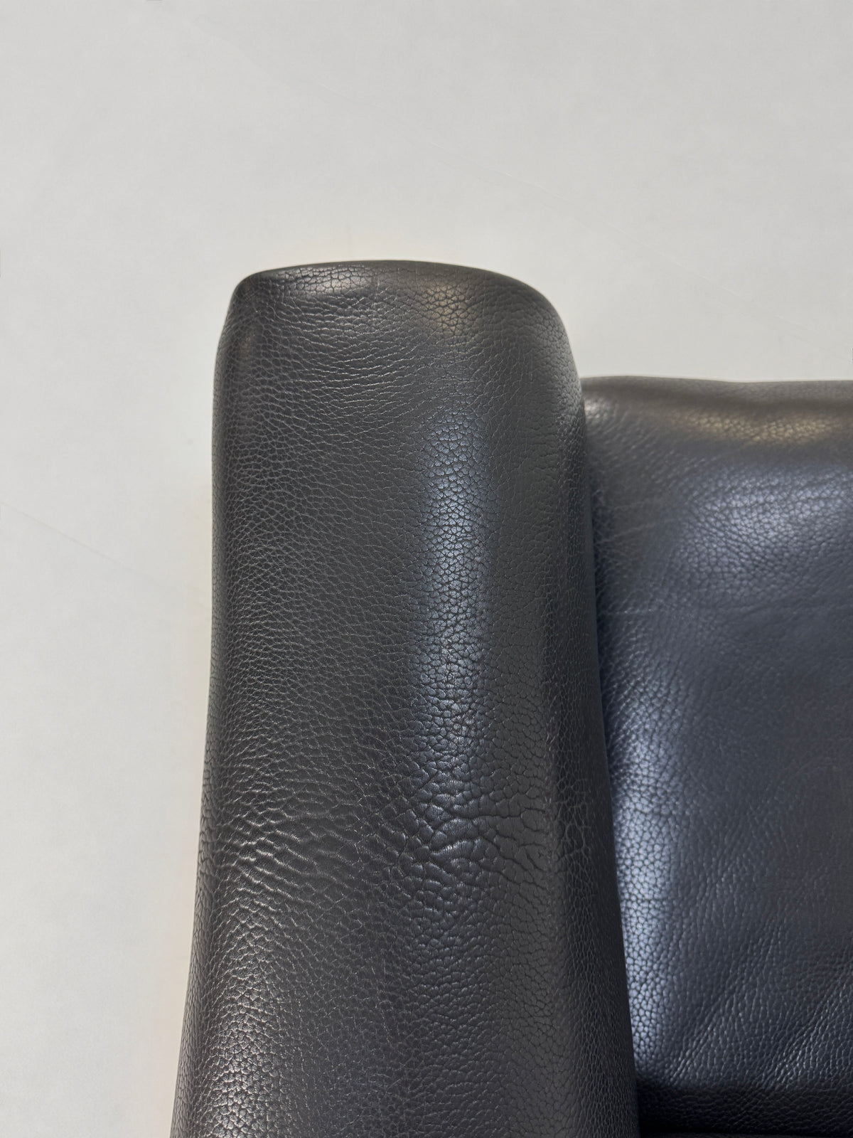 De Sede DS 47 Dreisitzer Sofa Leder DeSede Schwarz – Ansicht 6