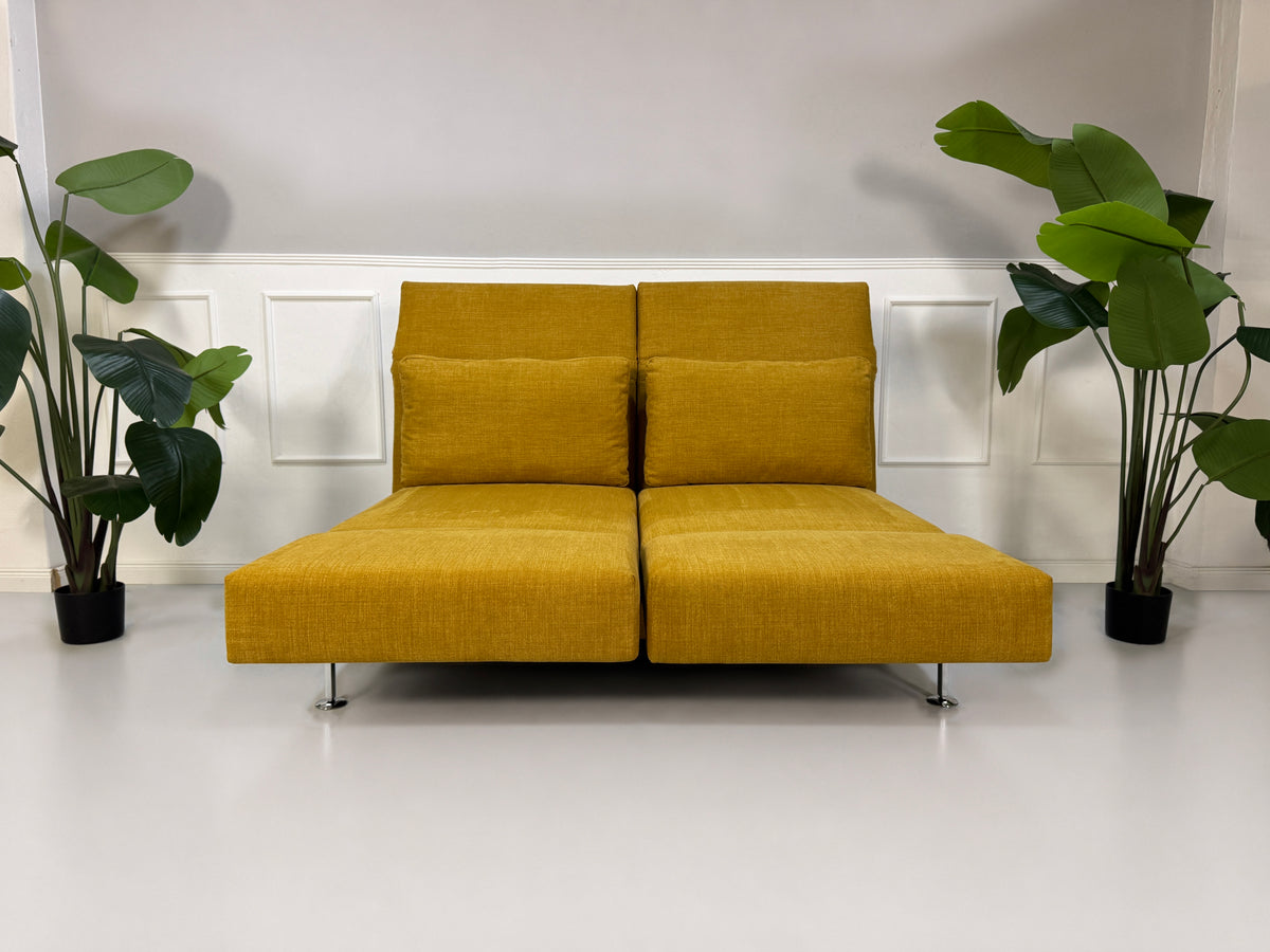 Brühl Moule Zweisitzer Sofa Gelb Ausstellungsstück – Ansicht 4