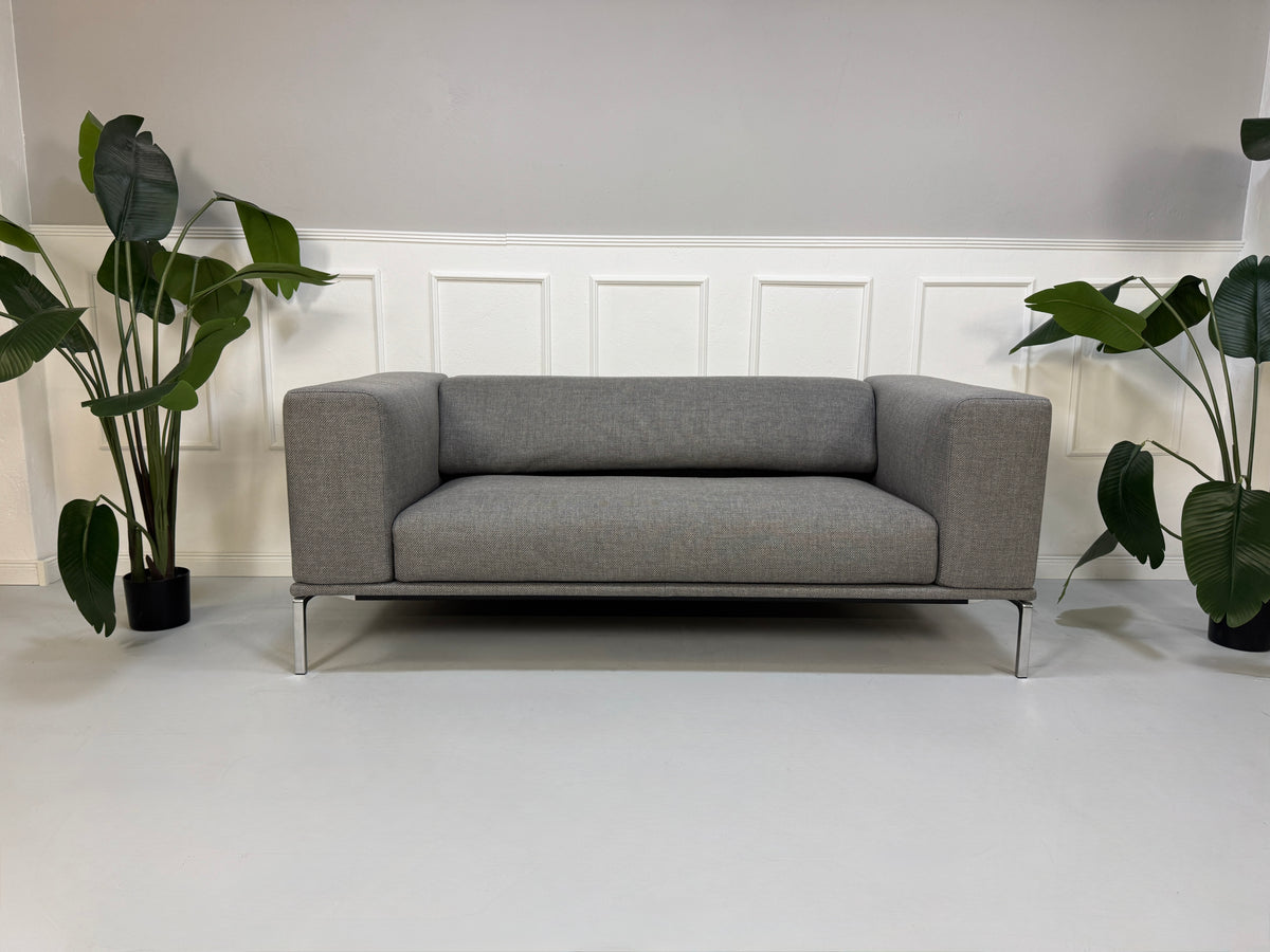 Cassina Moov Designer Zweisitzer Sofa Couch Grau – Ansicht 1