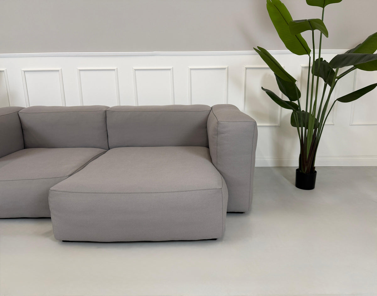 HAY Mags Soft Ecksofa Stoff Couch Grau – Ansicht 2