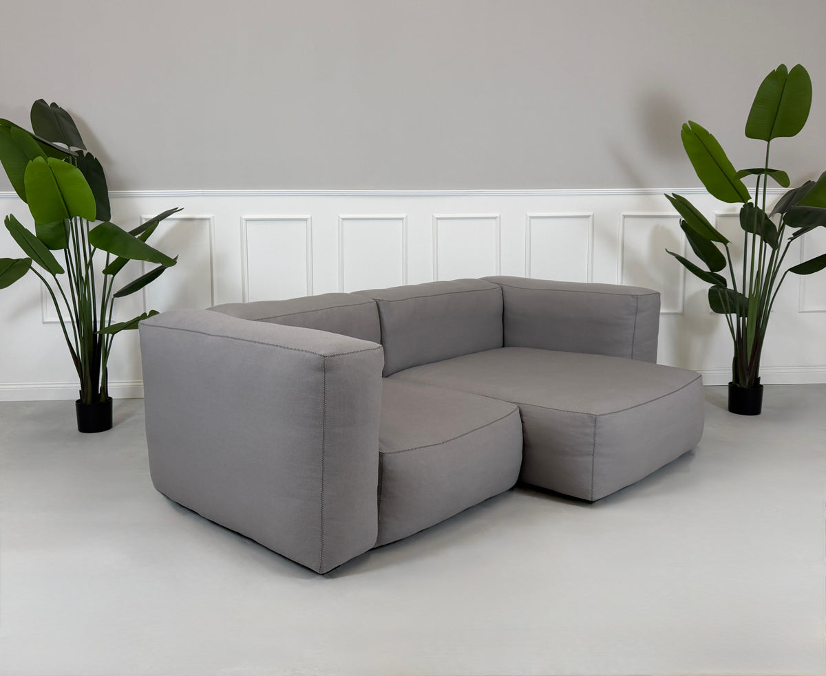 HAY Mags Soft Ecksofa Stoff Couch Grau – Ansicht 3