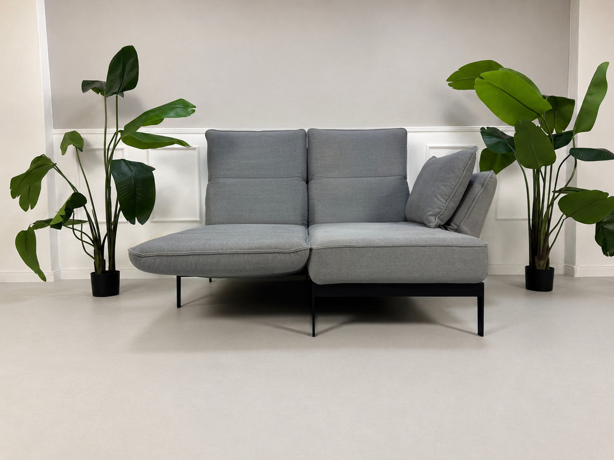 Rolf Benz Mera Ecksofa Grau Stoff Couch – Ansicht 6