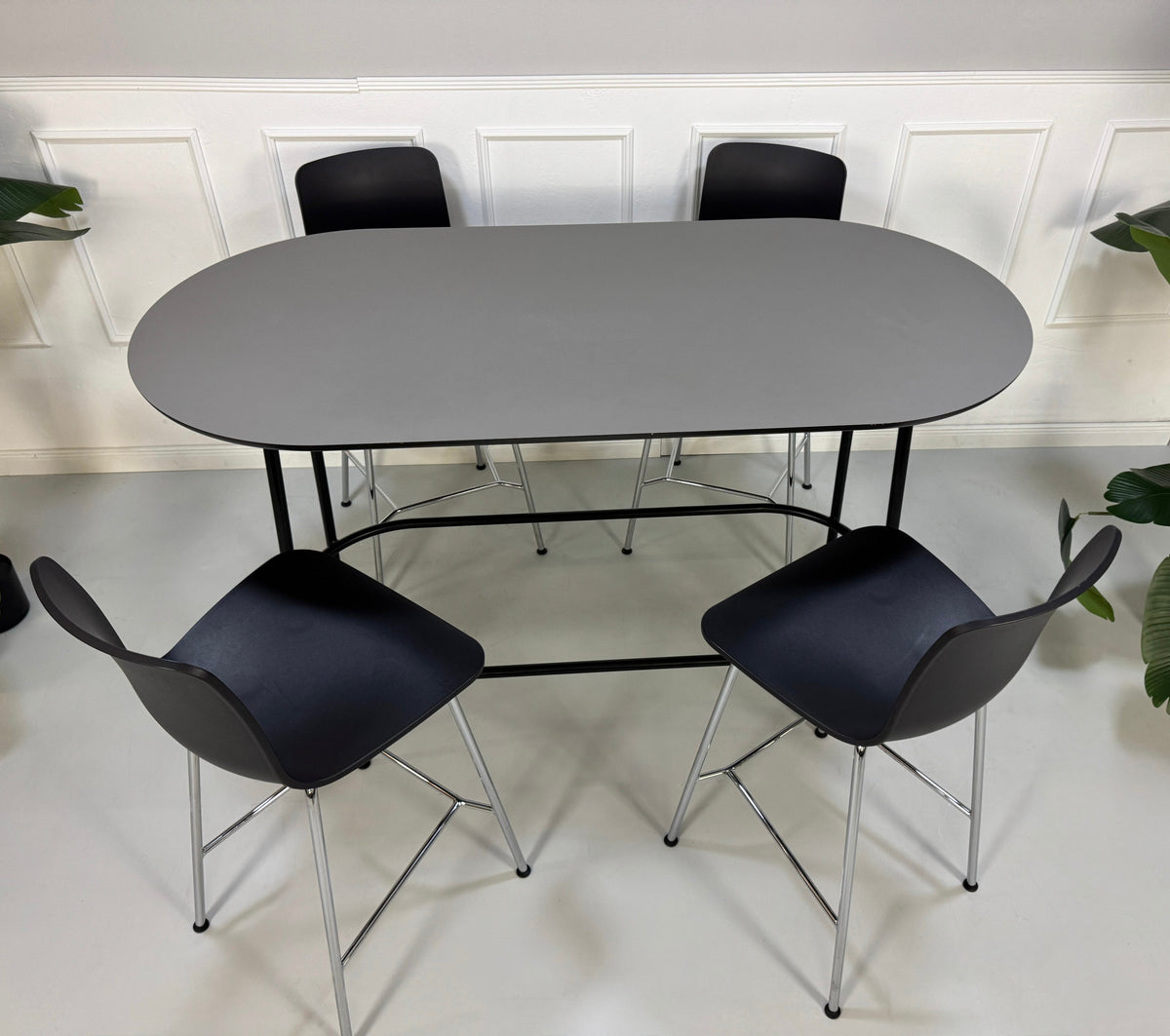 Vitra HAL RE Stool Medium Stuhl Designer Morrison Bar Hocker + Tisch – Ansicht 5