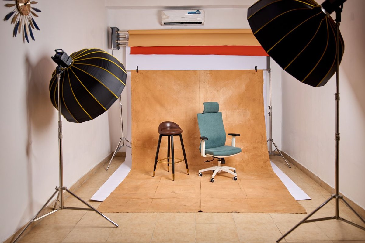 Fotostudio für die Produktfotos